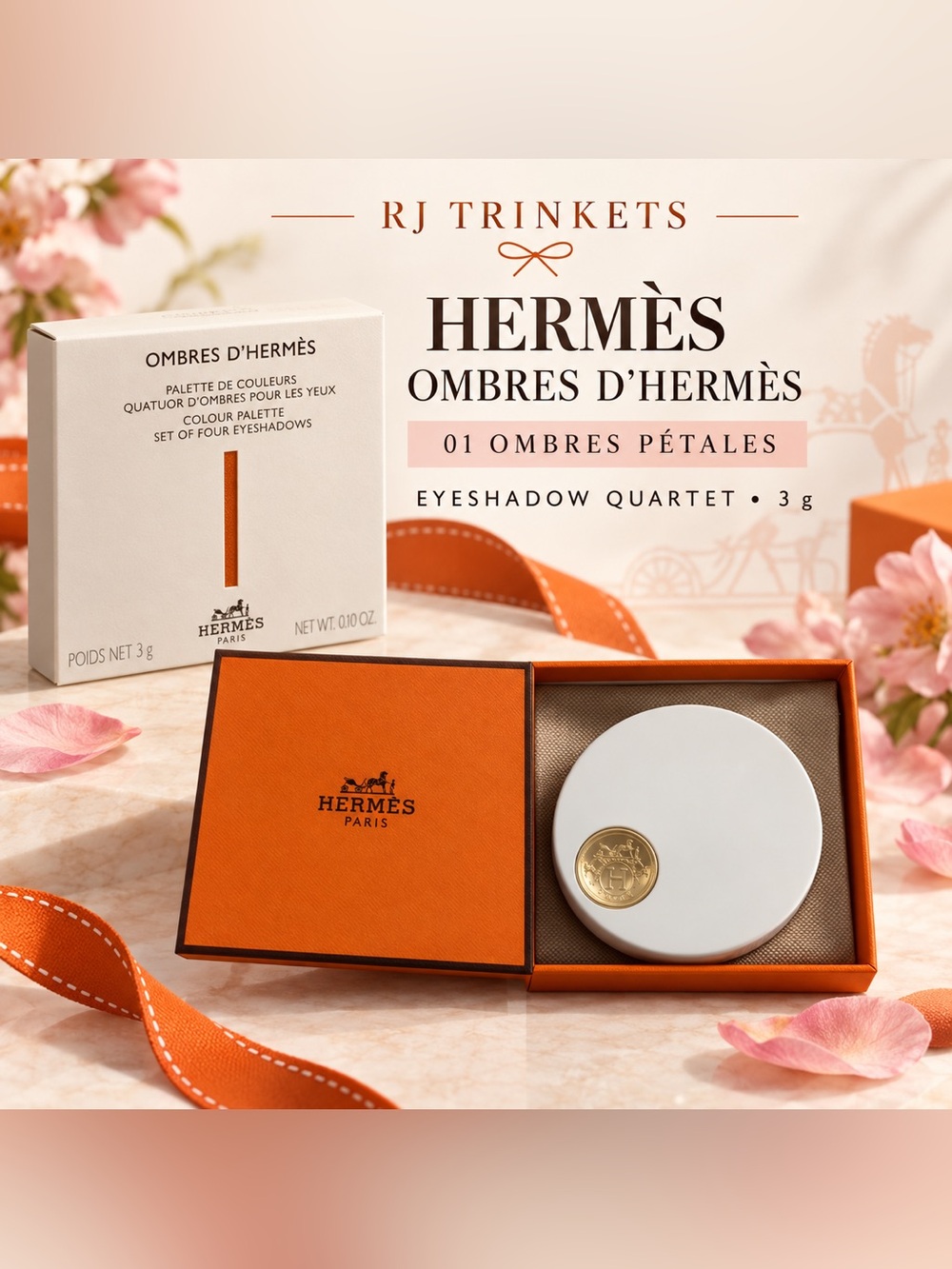Hermes Ombres Petales Eyeshadow Quartet